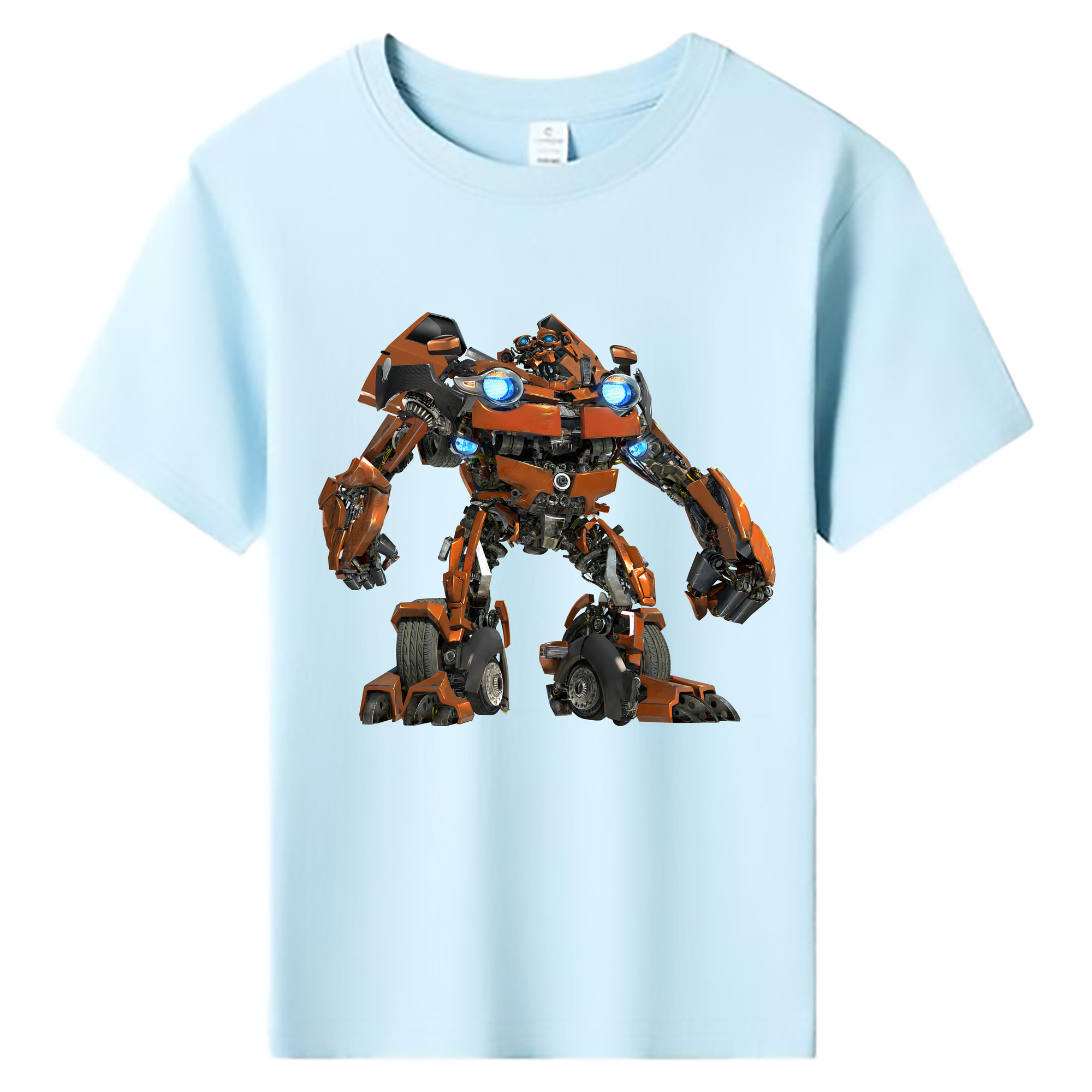 （画像用） Transformers トランスフォーマー 綿100％キッズTシャツ（フロントプリント）